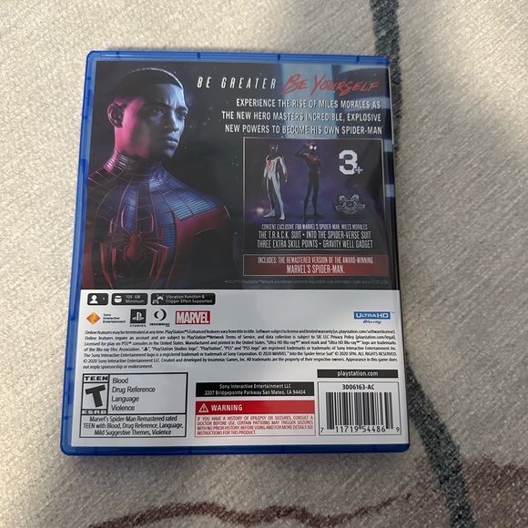 Marvel Spider-Man: Miles Morales Ultimate Launch Edition For Playstation 5 - Picture 2 of 3